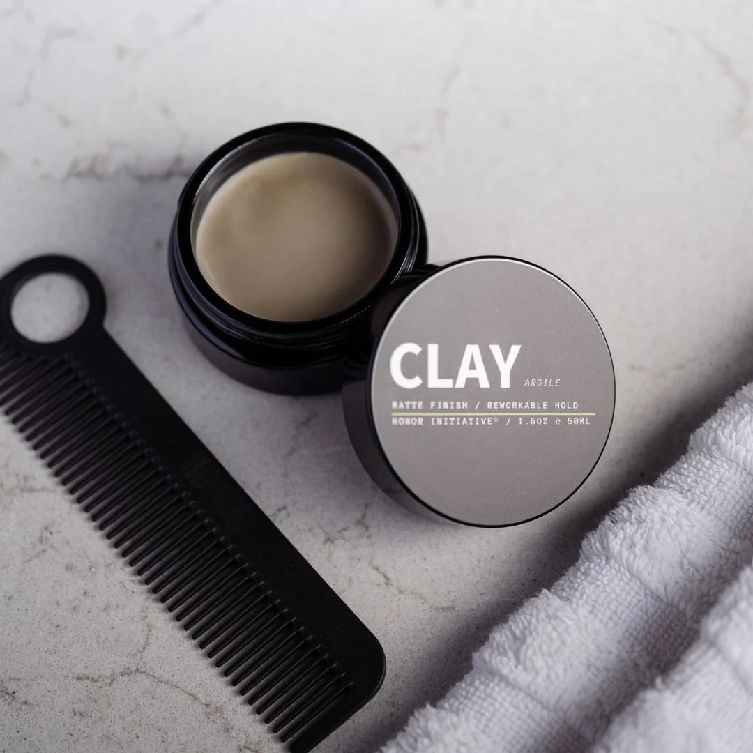Herravörur - Honor Initiative Hár Vax - Hair Clay Pomade