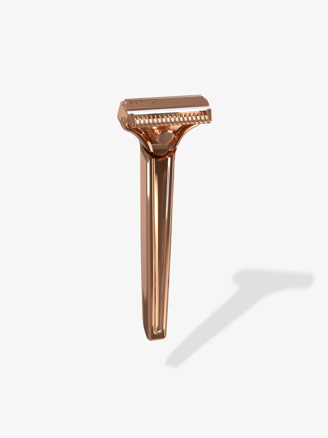 Herravörur - The Single Edge SE Rakvélin frá Supply í Rose Gold lit