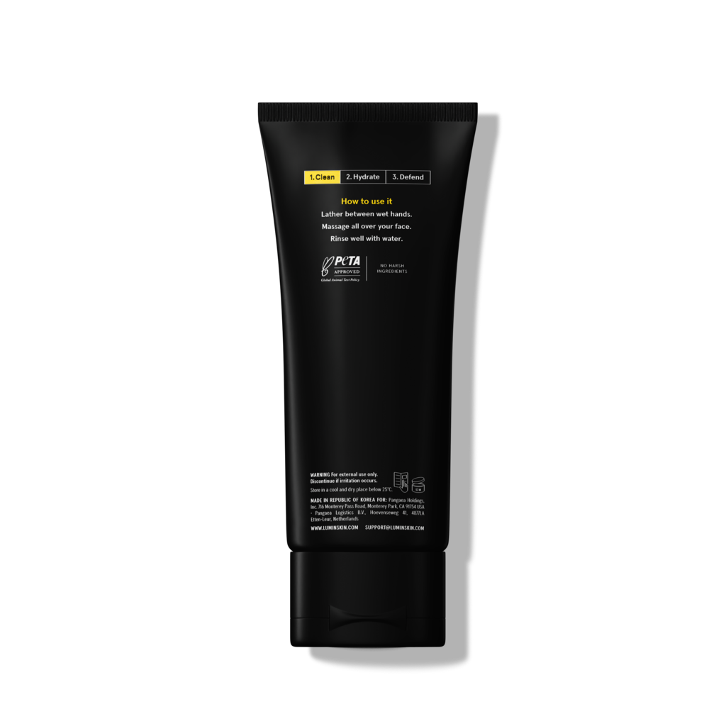 Lumin Charcoal Face Wash Daily Detox