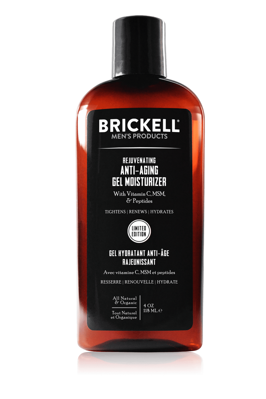 Herravörur - Brickell Rejuvenating Anti-Aging Gel Moisturizer for Men