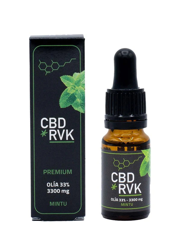 Herravörur - 33% CBD olía með myntu frá CBD RVK