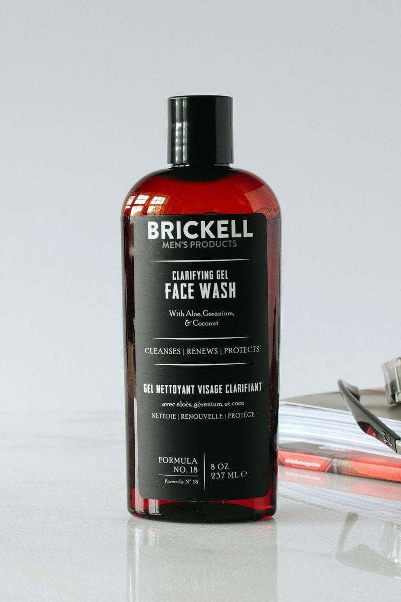 Herravörur - Brickell Clarifying Gel Face Wash for Men