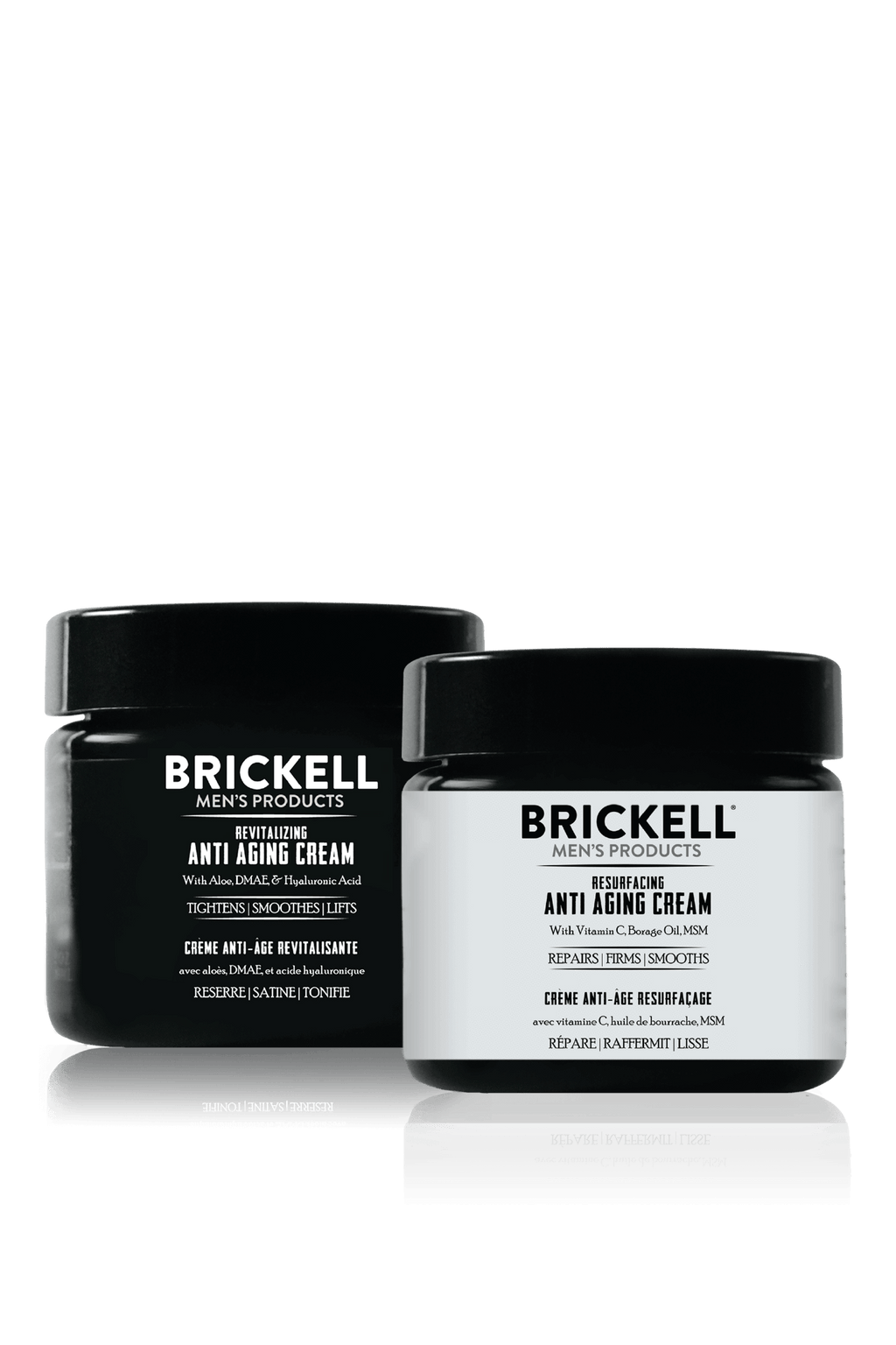 Herravörur - Brickell Day and Night Anti Aging Cream Routine