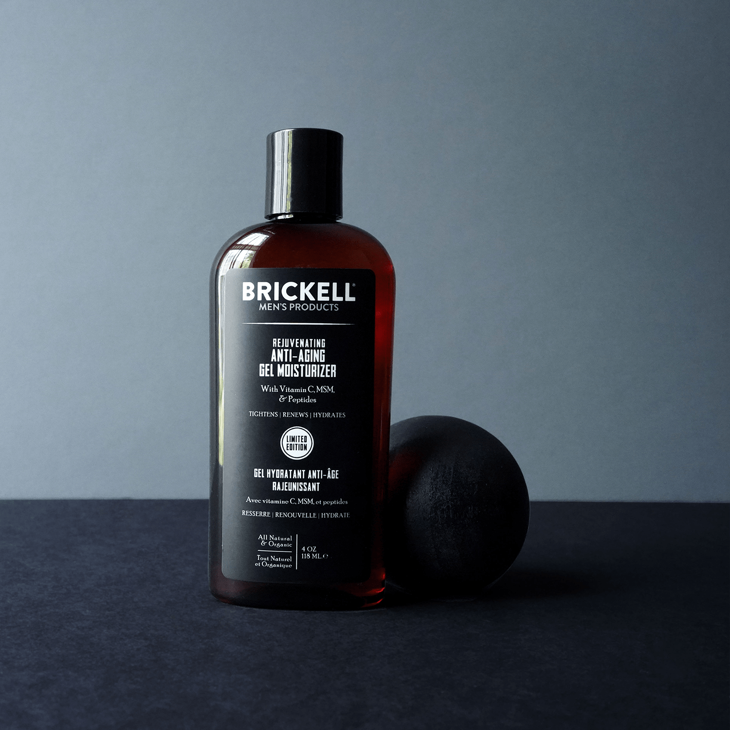 Herravörur - Brickell Rejuvenating Anti-Aging Gel Moisturizer for Men
