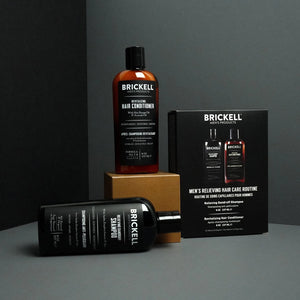Herravörur - Brickell Relieving Hair Care Flösu rútína