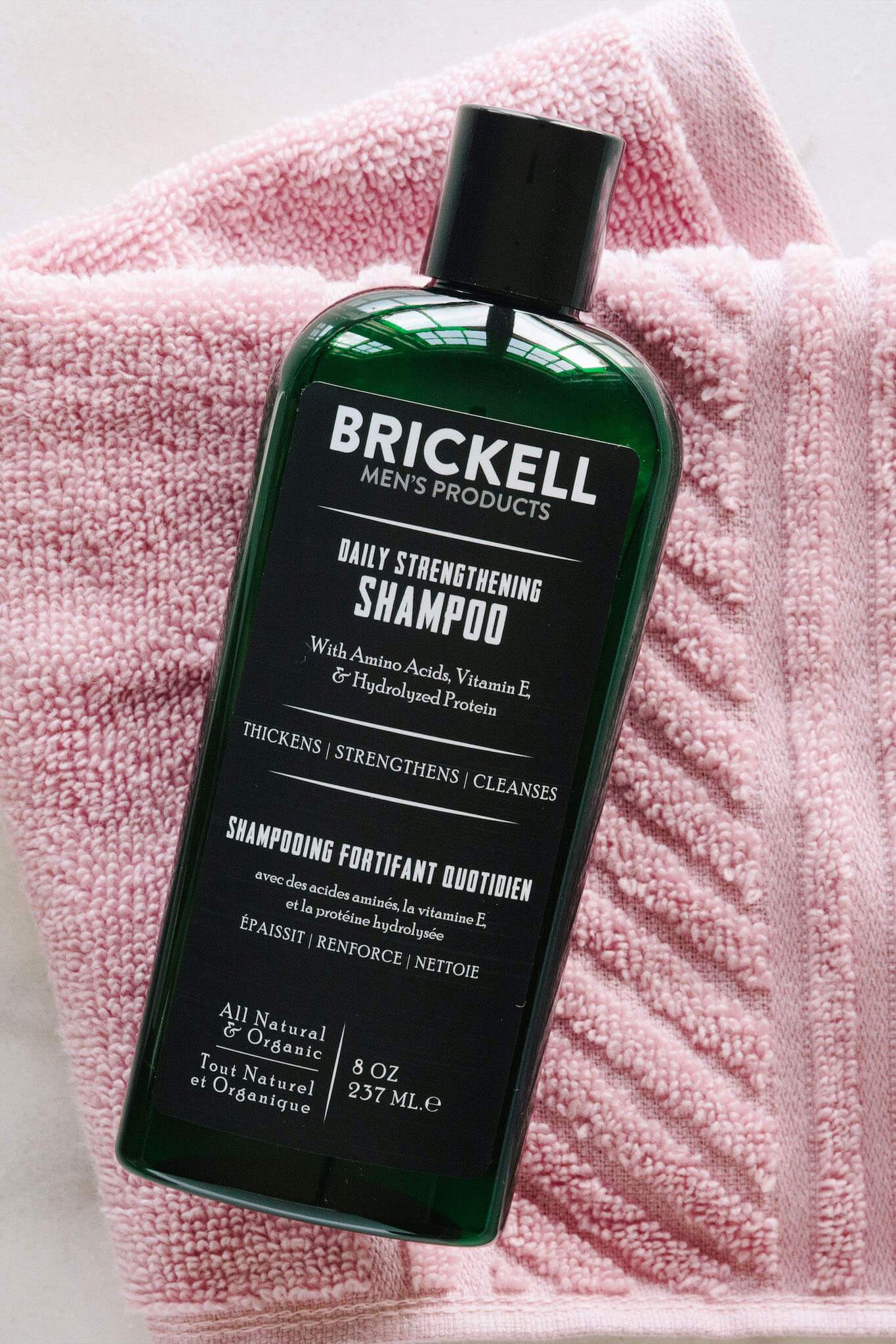 Herravörur - Brickell Daily Strengthening Shampoo for Men