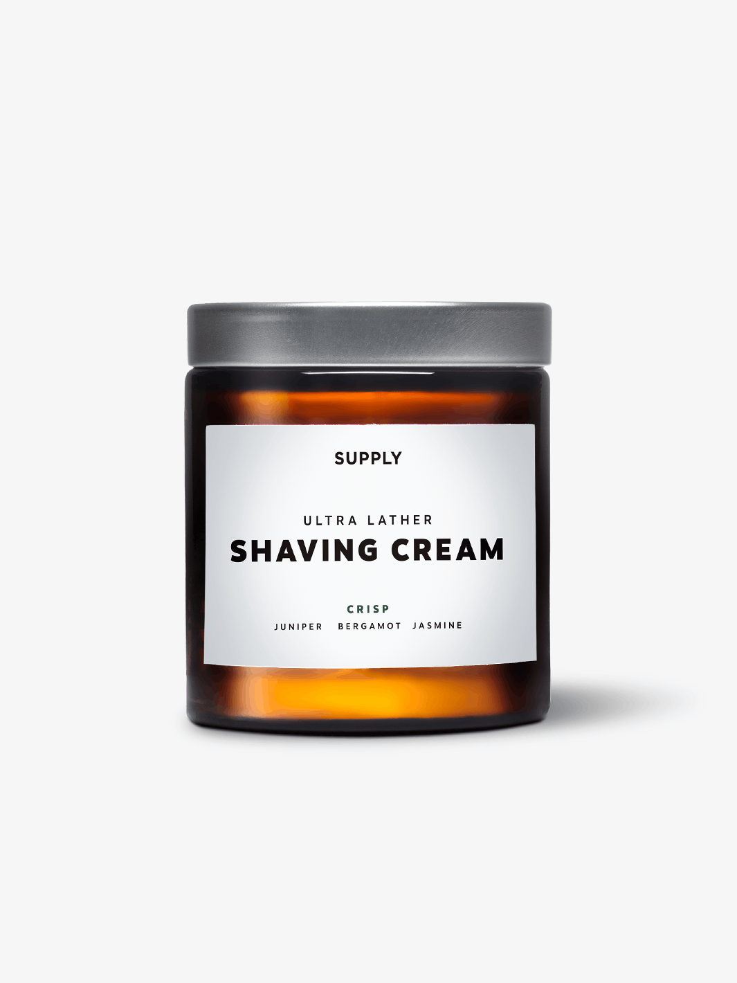 Herravörur - Bergamot & Juniper Ultra Lather Shaving Cream frá Supply