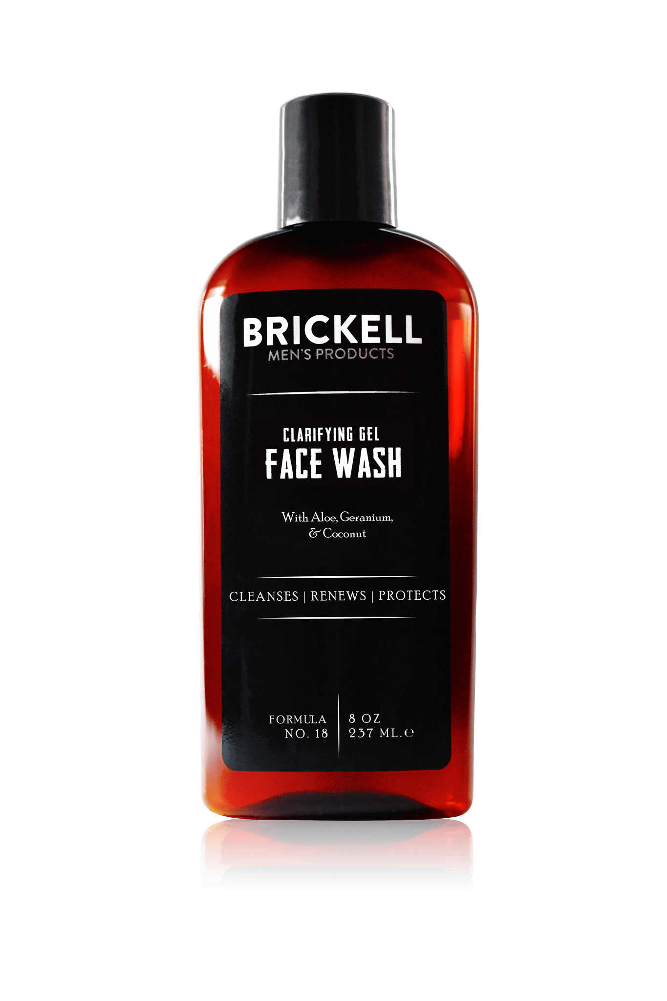Herravörur - Brickell Clarifying Gel Face Wash for Men