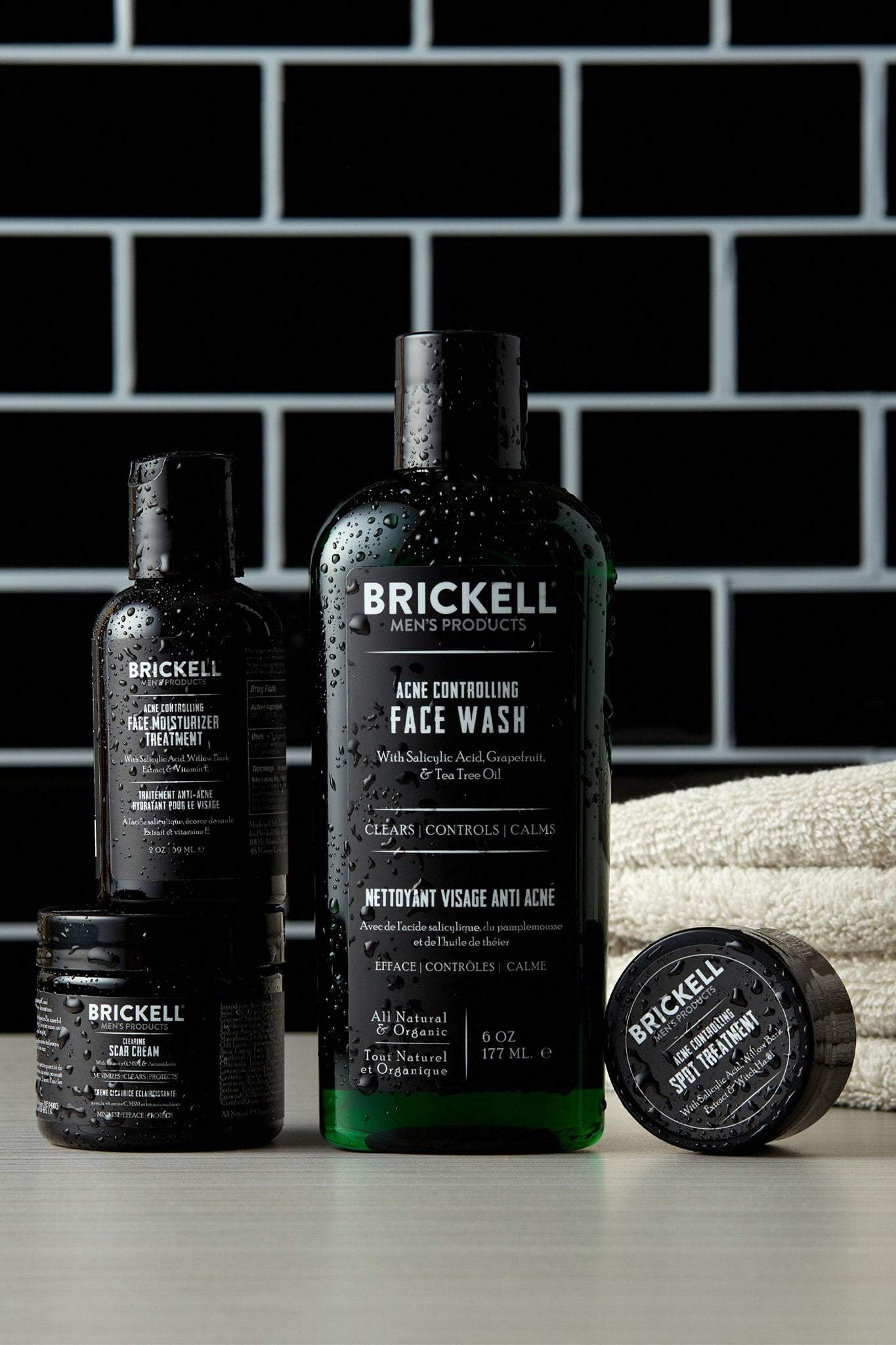 Herravörur - Brickell Acne Controlling System for Men