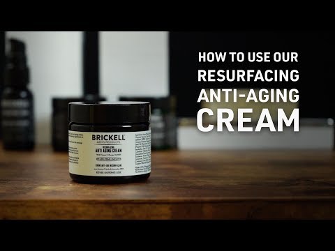 Herravörur - Brickell Resurfacing Anti-Aging Cream For Men video
