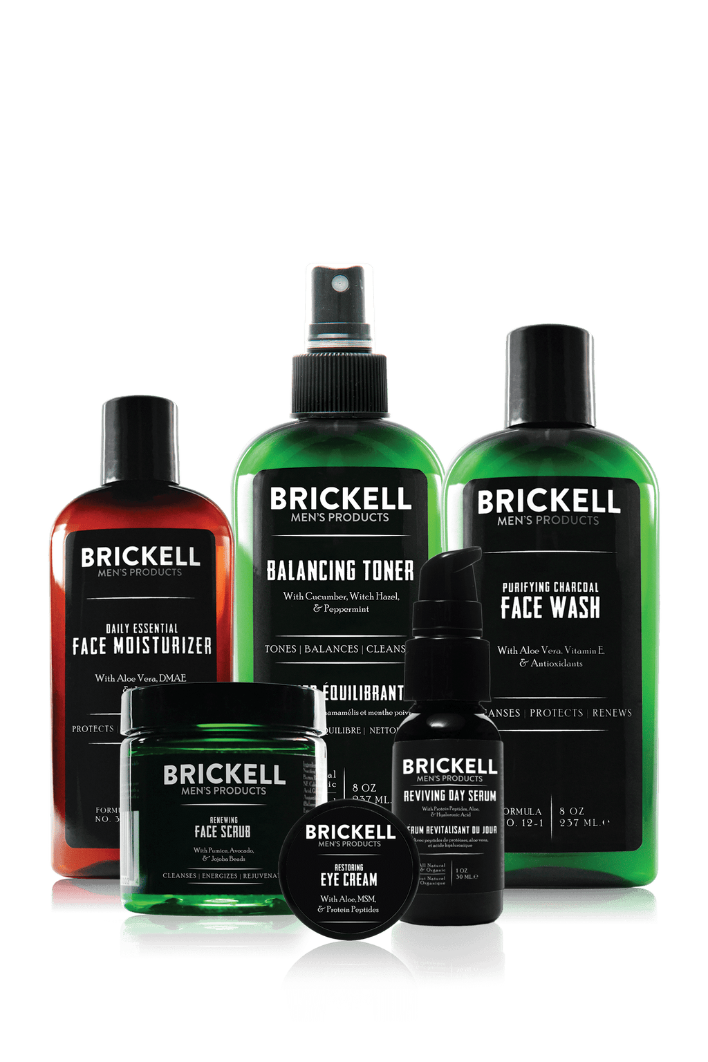 Herravörur -Brickell Men's Morning Face Care Routine II