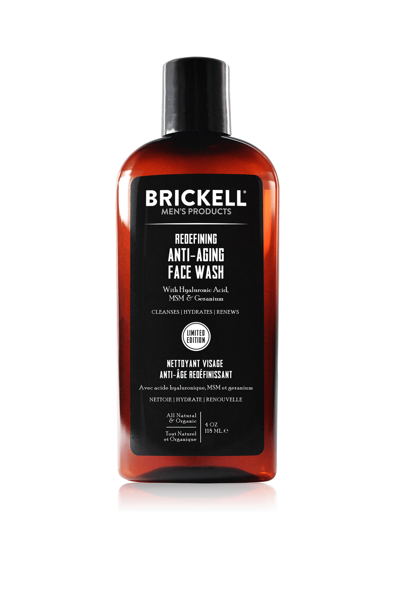 Herravörur - Brickell Redefining Anti-Aging Face Wash for Men