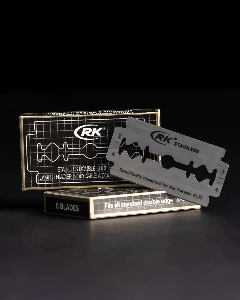 Herravörur - RK Shaving Stainless DE rakvélarblöð