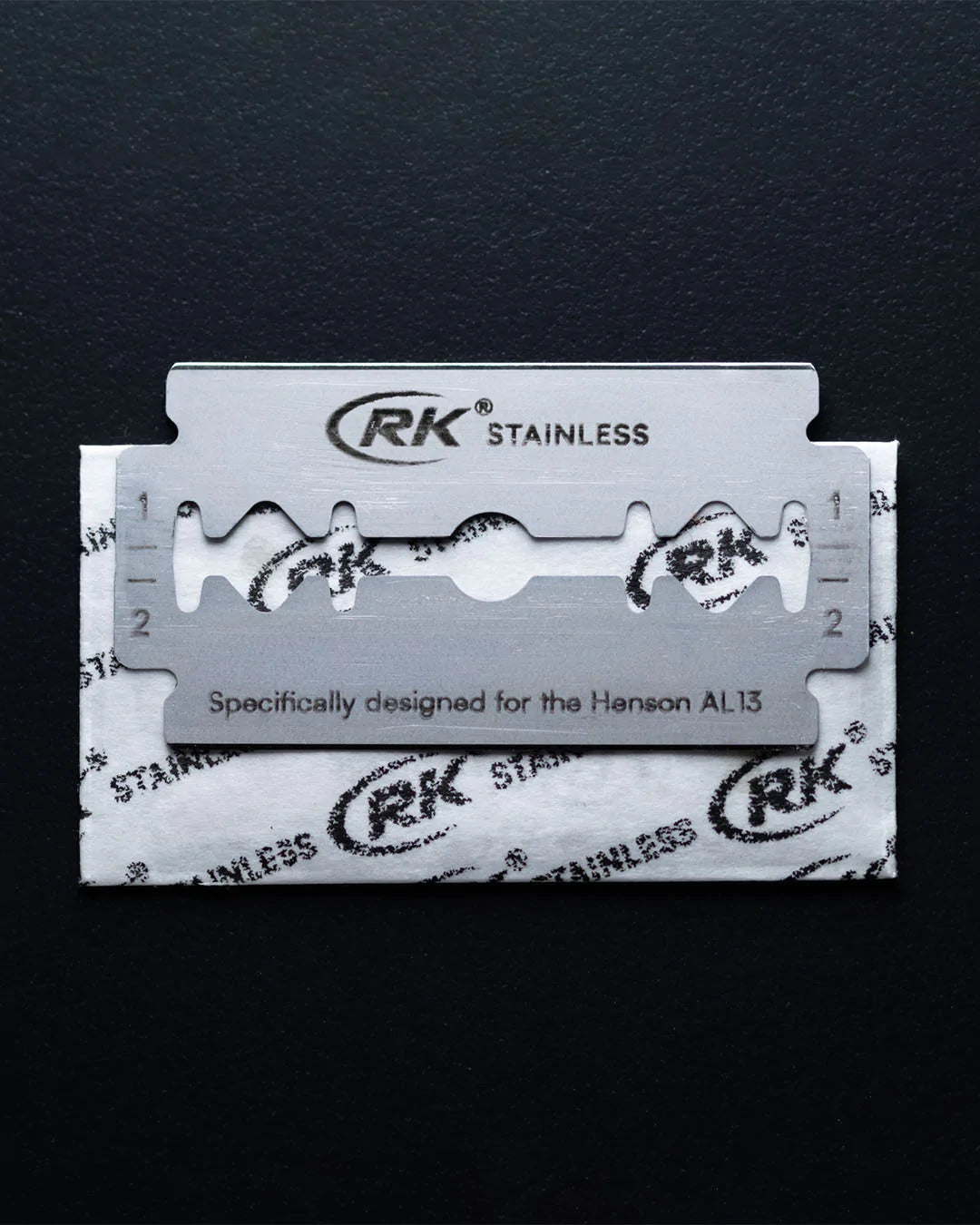 RK Shaving Stainless DE rakvélarblöð